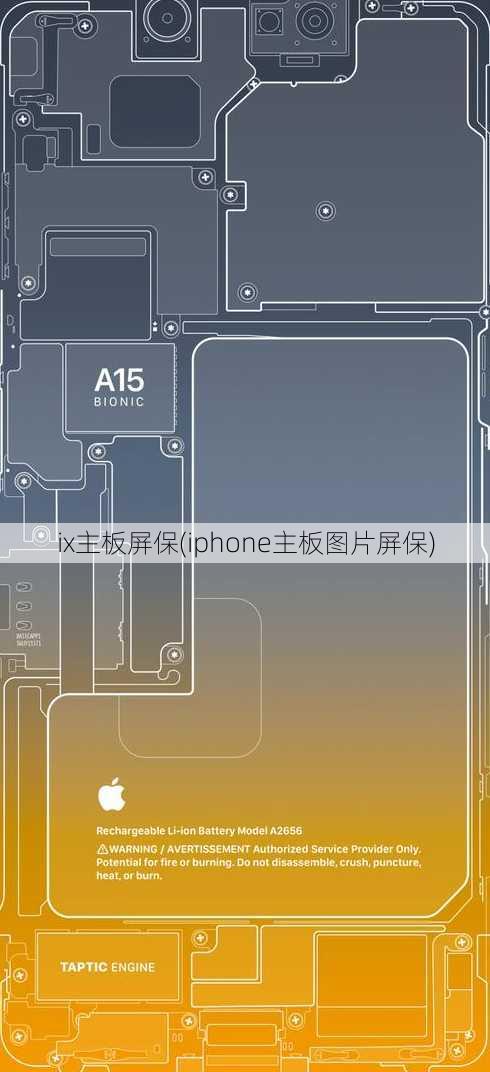 ix主板屏保(iphone主板图片屏保)