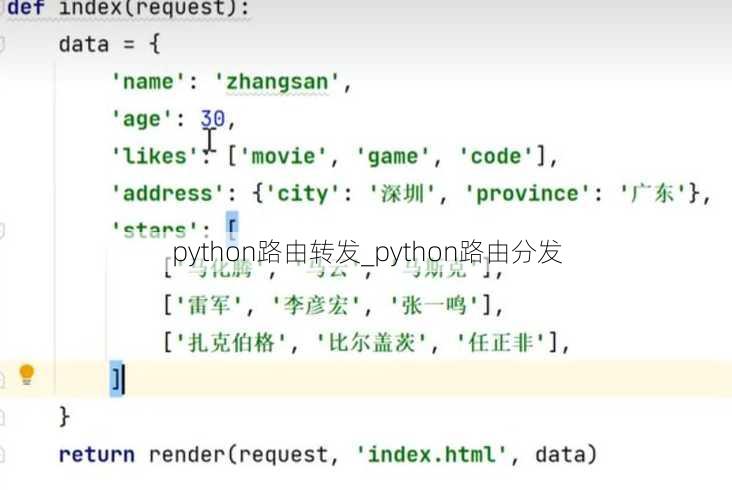 python路由转发_python路由分发