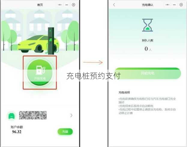 充电桩预约支付