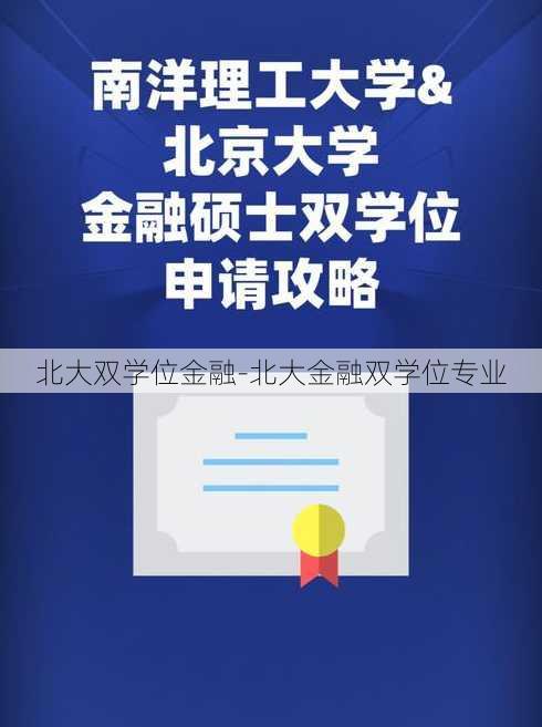 北大双学位金融-北大金融双学位专业