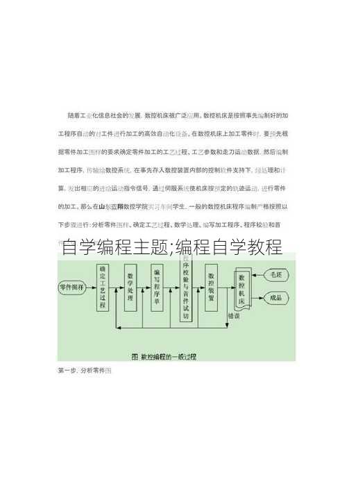 自学编程主题;编程自学教程