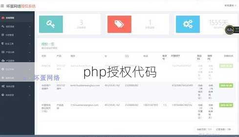 php授权代码