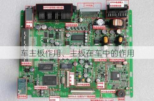 车主板作用、主板在车中的作用