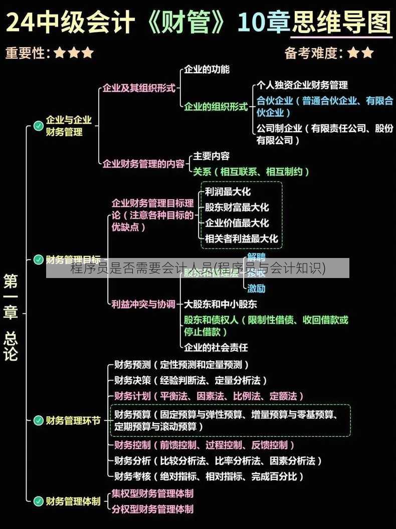 程序员是否需要会计人员(程序员与会计知识)