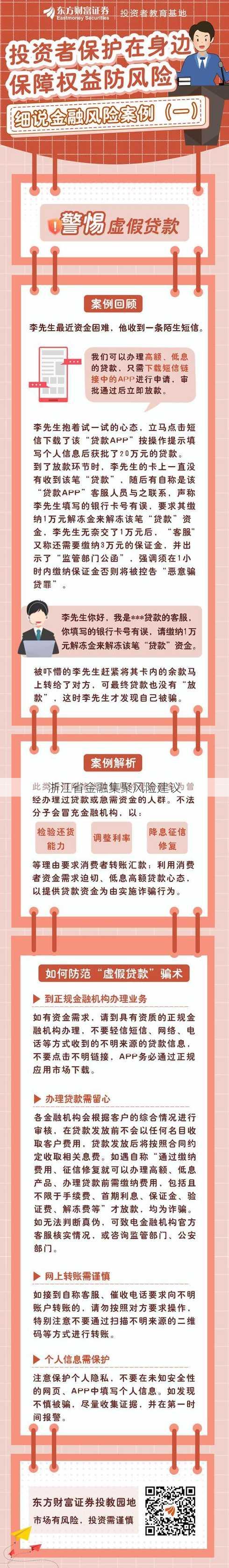 浙江省金融集聚风险建议