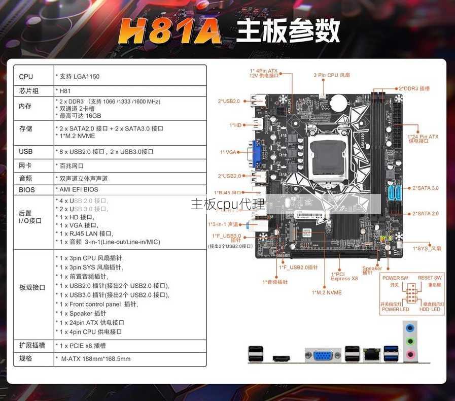 主板cpu代理