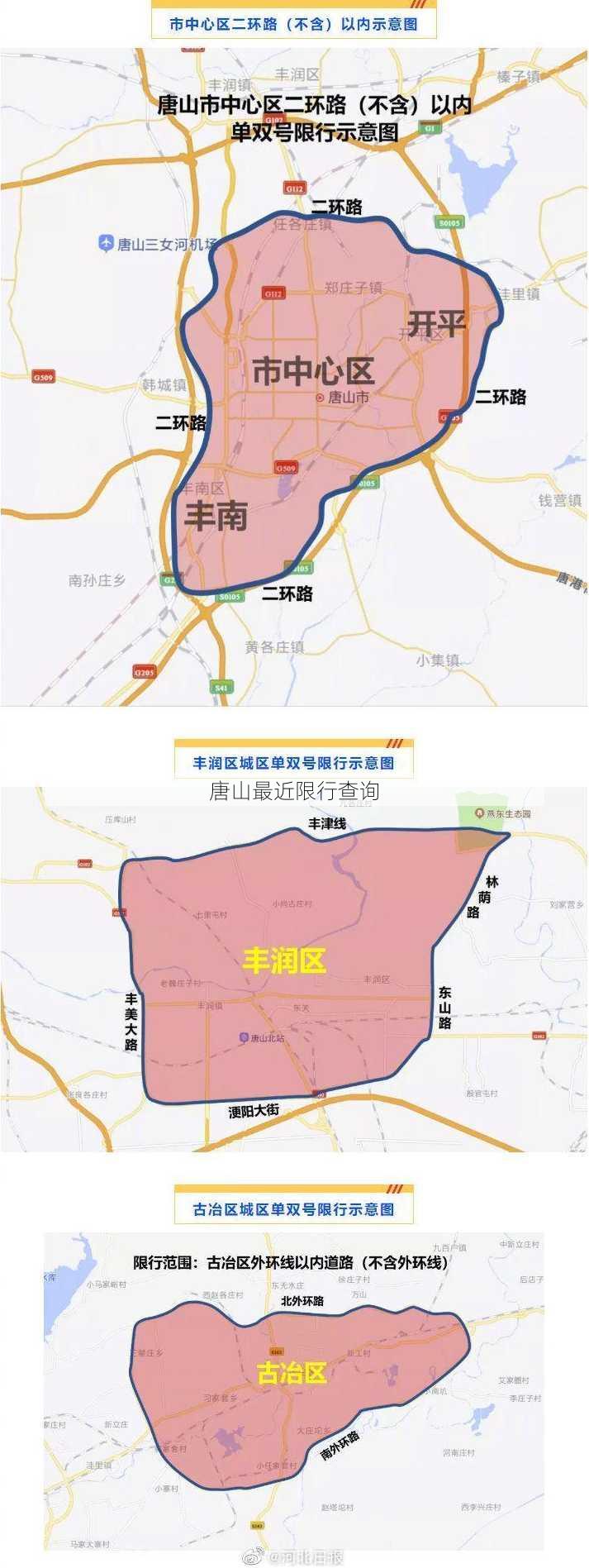 唐山最近限行查询