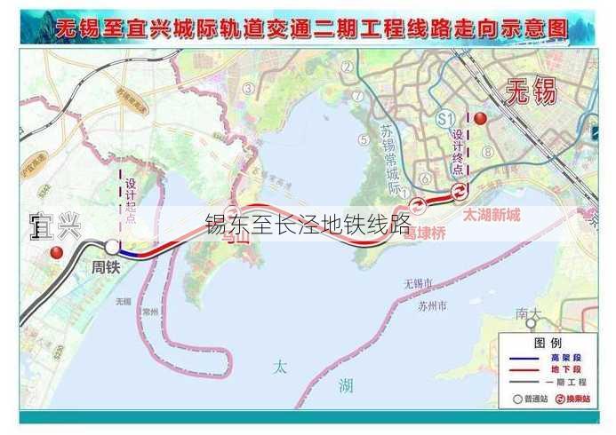 锡东至长泾地铁线路