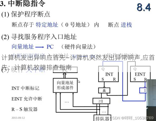 计算机发出异响应首先—计算机突然发出异常响声,应首先：计算机故障排查指南