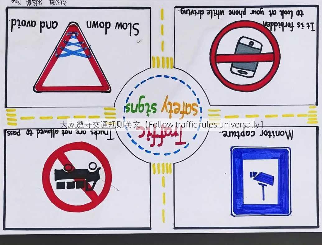 大家遵守交通规则英文【Follow traffic rules universally】