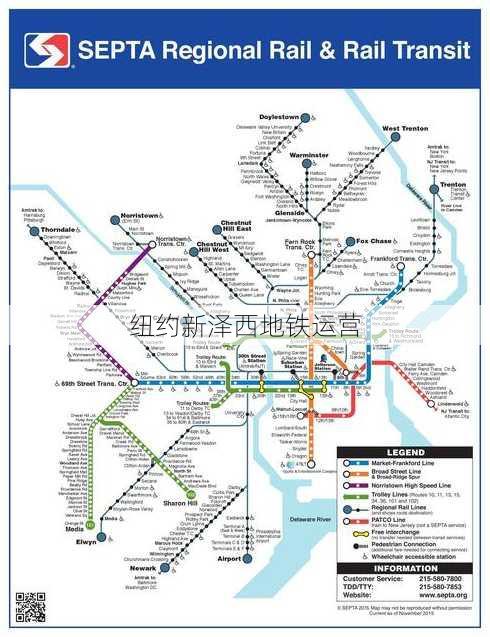 纽约新泽西地铁运营