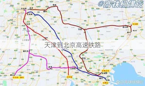 天津到北京高速铁路