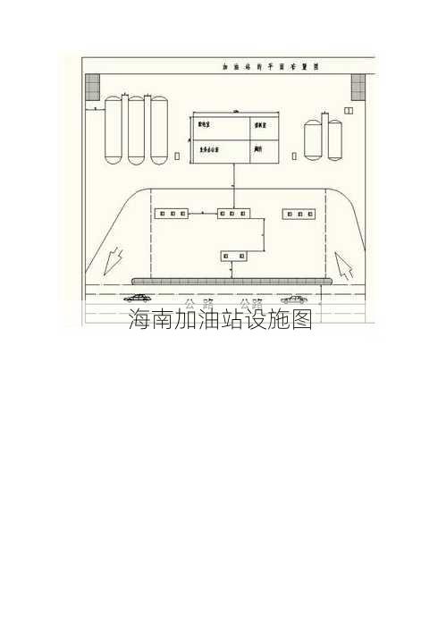 海南加油站设施图