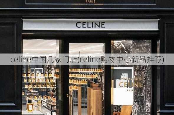 celine中国几家门店(celine购物中心新品推荐)