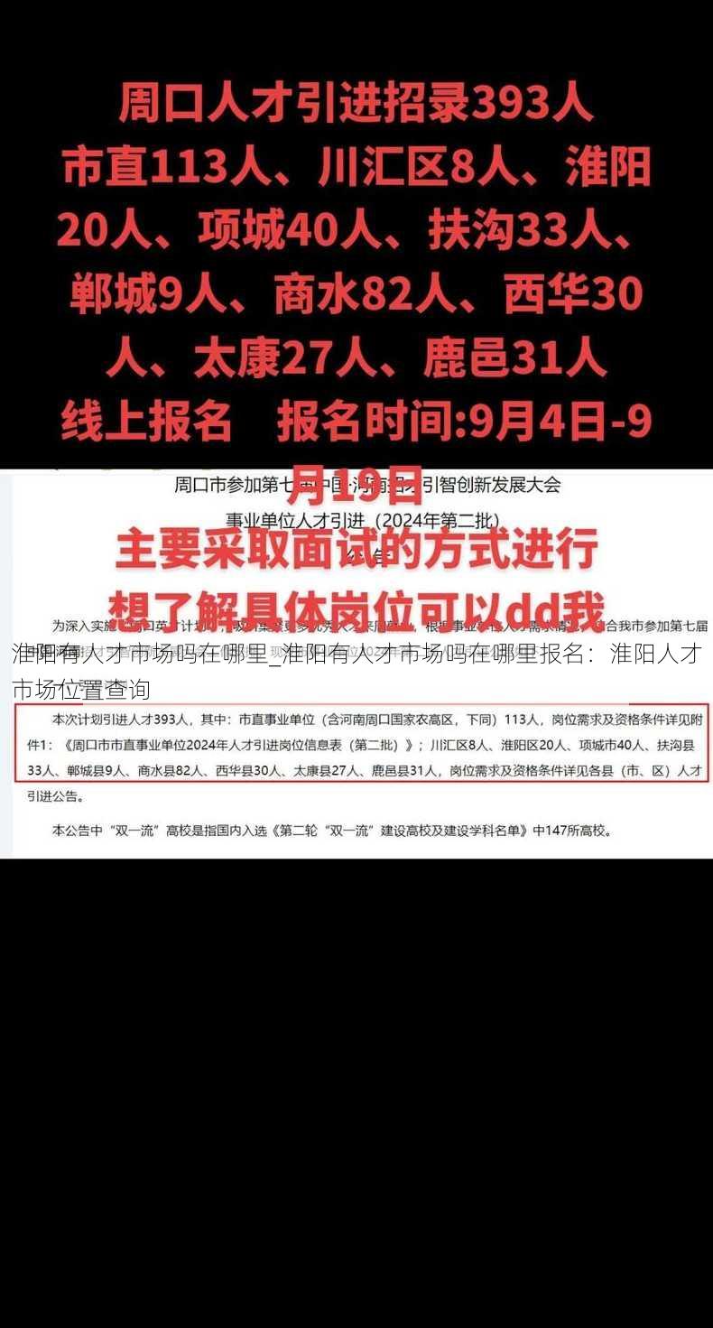 淮阳有人才市场吗在哪里_淮阳有人才市场吗在哪里报名：淮阳人才市场位置查询